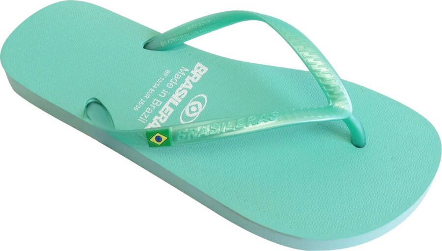 Brasileras Slippers dames- Groen water