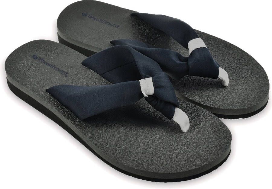 Brasileras Slippers dames- marineblauw