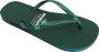 Brasileras Slippers dames- Militair groen - Thumbnail 1