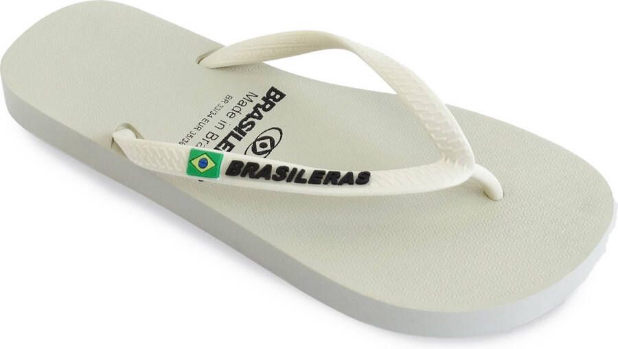 Brasileras Slippers dames- Wit