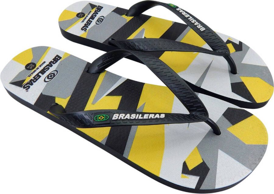 Brasileras Slippers Heren- Grijs