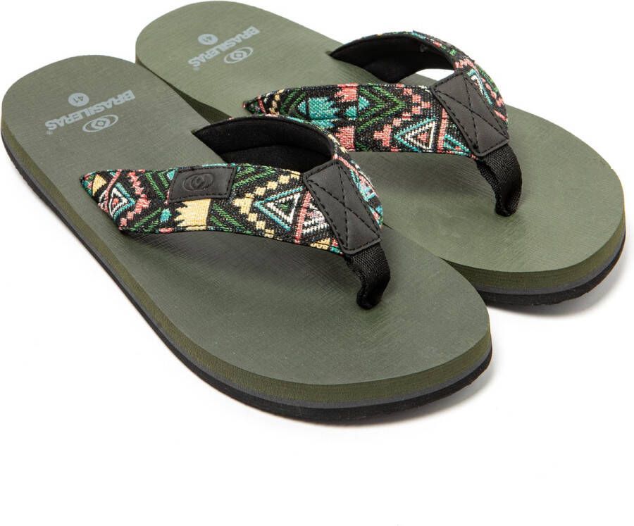 Brasileras Slippers Heren- Groente