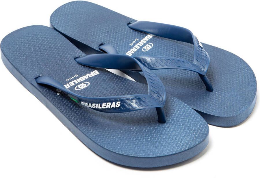 Brasileras Slippers Heren- marineblauw