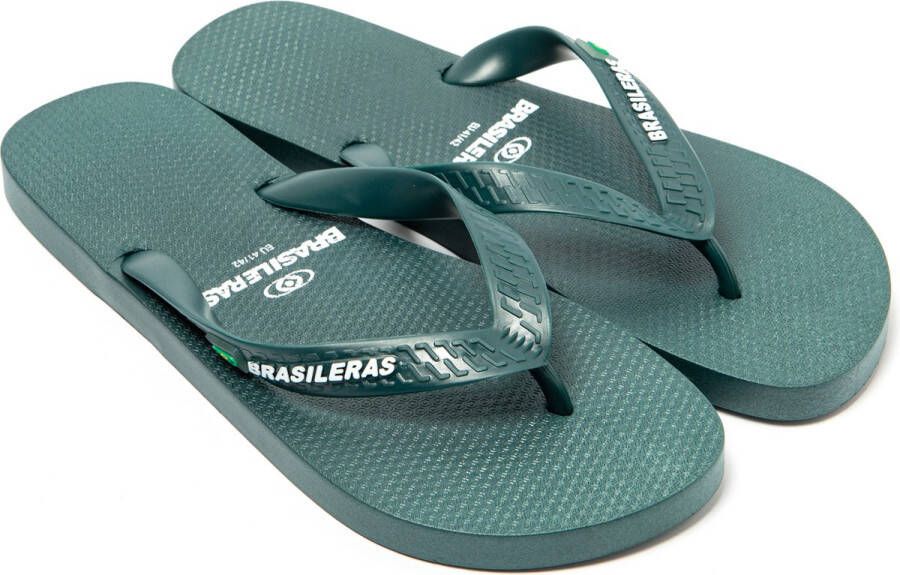 Brasileras Slippers Heren- Militair groen