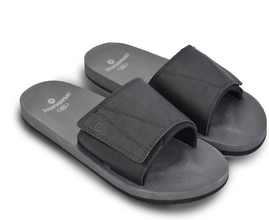 Brasileras Slippers Heren- Zwart