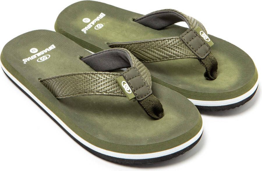 Brasileras Slippers Kinderen- Militair groen