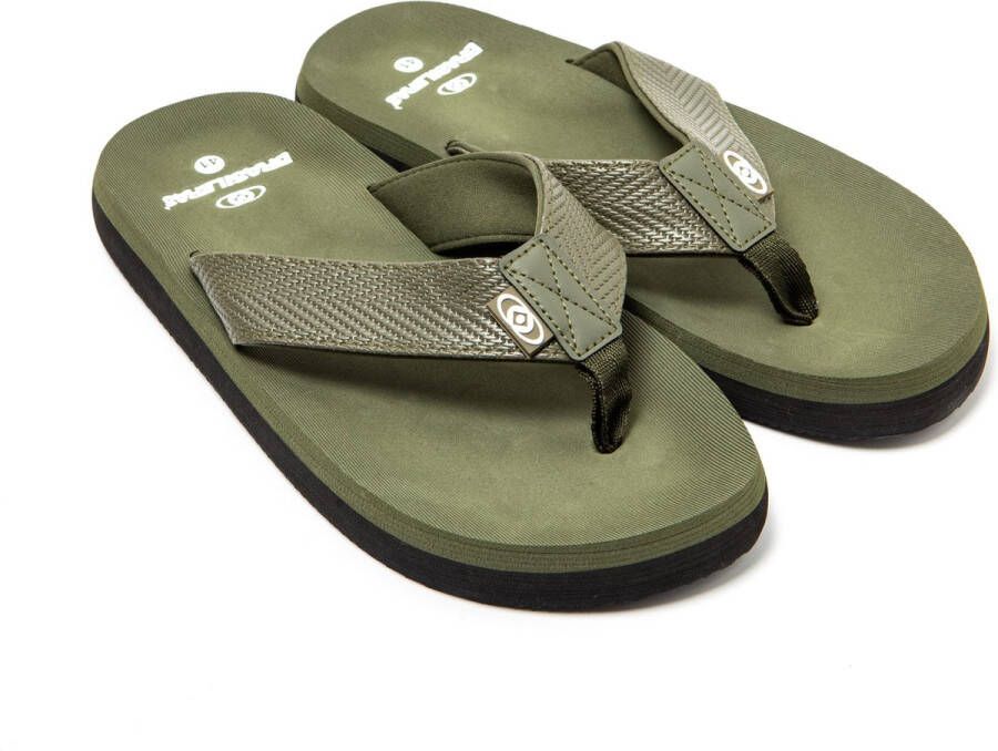 Brasileras Slippers Kinderen- Militair groen