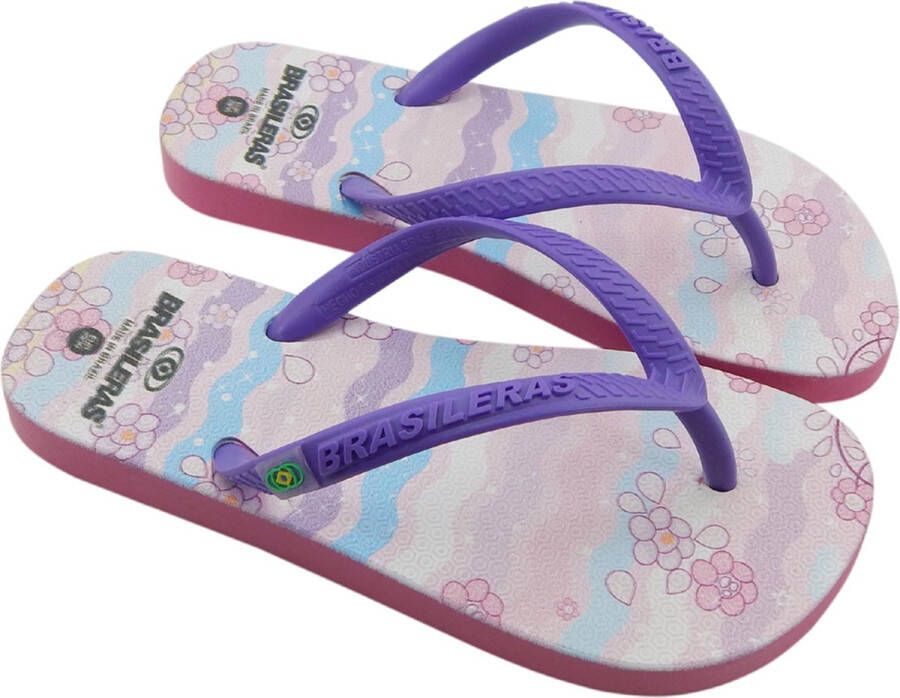 Brasileras Slippers Kinderen- Turkoois