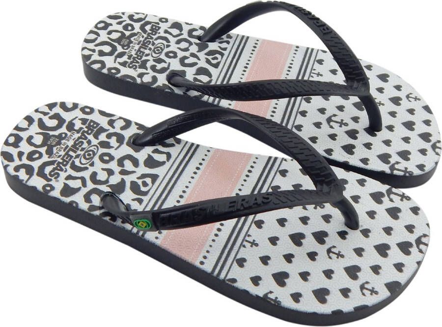 Brasileras Slippers Kinderen- Zwart