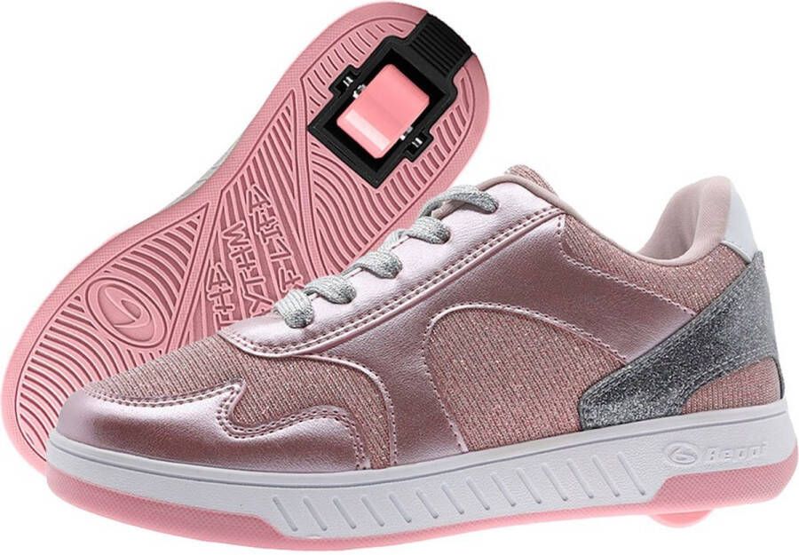 Breezy Rollers 2186860 Sneakers Met Wielen Kinderen Rose Glitter