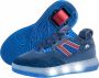 Breezy Rollers Kinder Sneakers met Wieltjes Blauw LED Schoenen met wieltjes Rolschoenen - Thumbnail 1