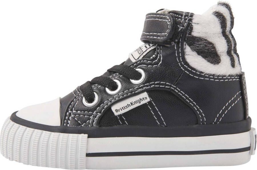 British Knights ATOLL Baby meisjes sneakers hoog Zwart