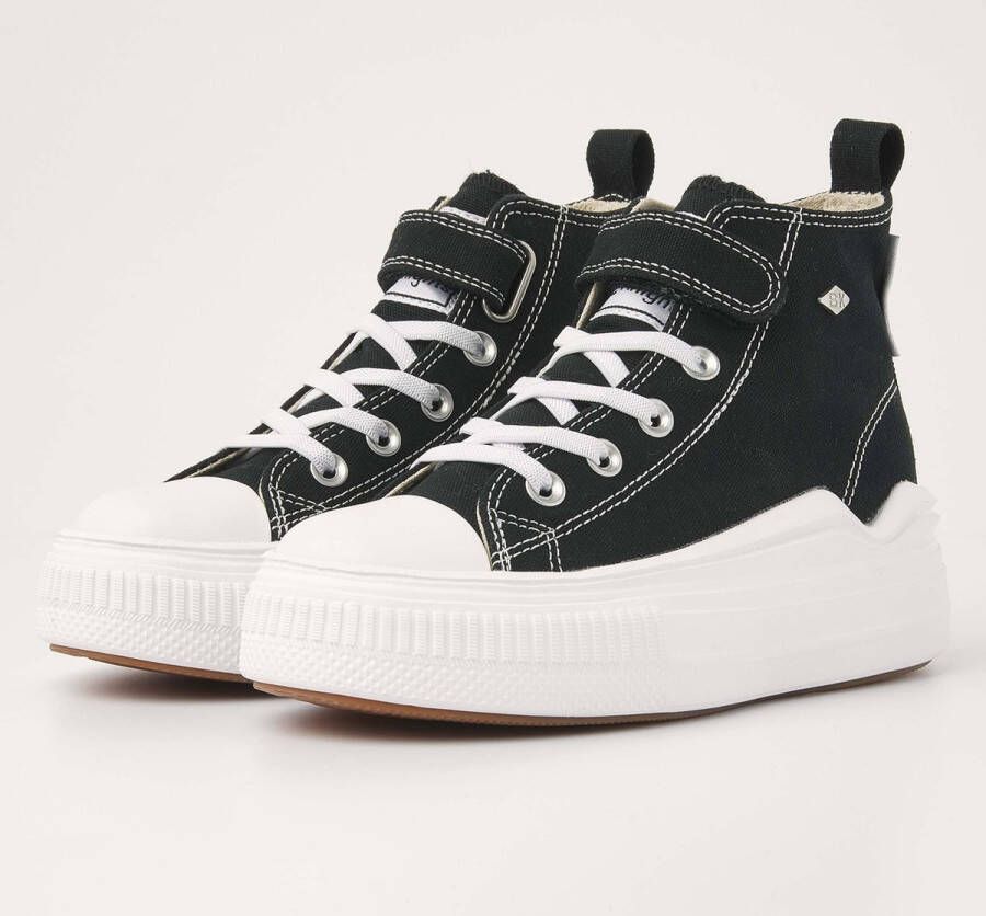 British Knights BK KAYA FLOW MID Meisjes sneakers hoog Zwart