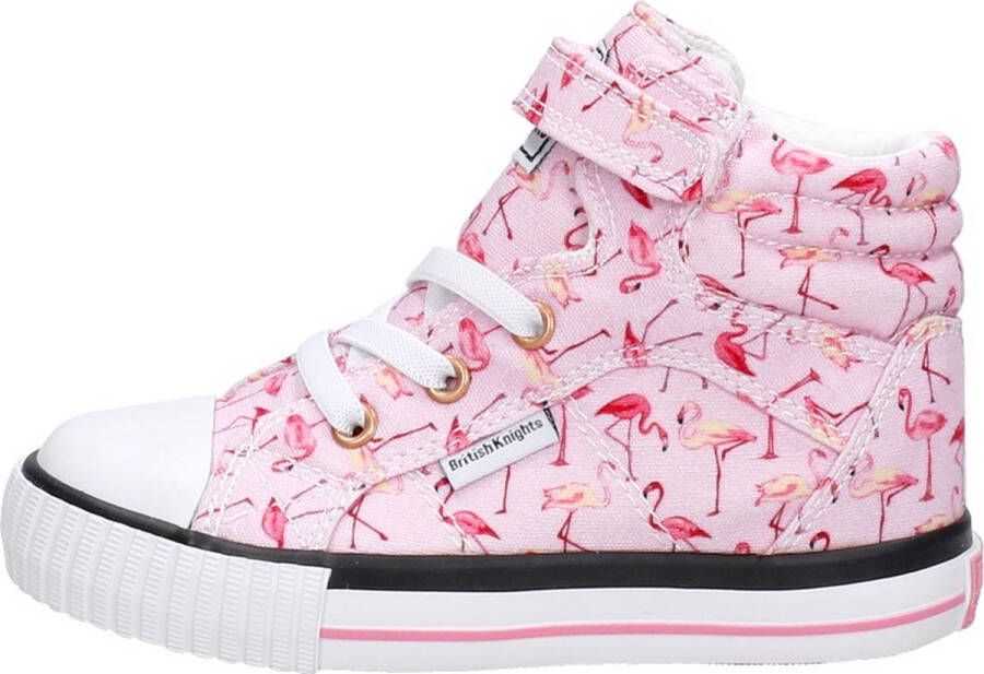 British Knights DEE Baby meisjes sneakers hoog Babyroze