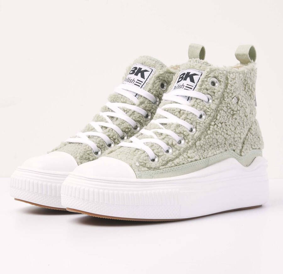 British Knights KAYA FLOW MID Dames sneakers hoog Sage