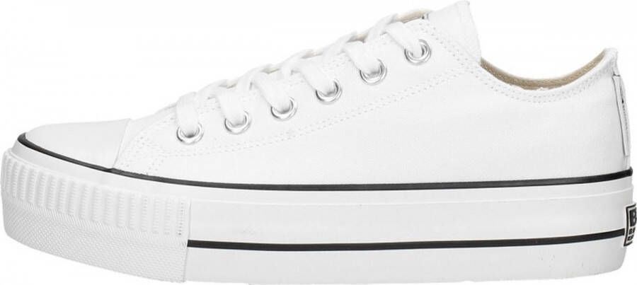 British Knights Kaya Low Women Witte Platform Sneakers