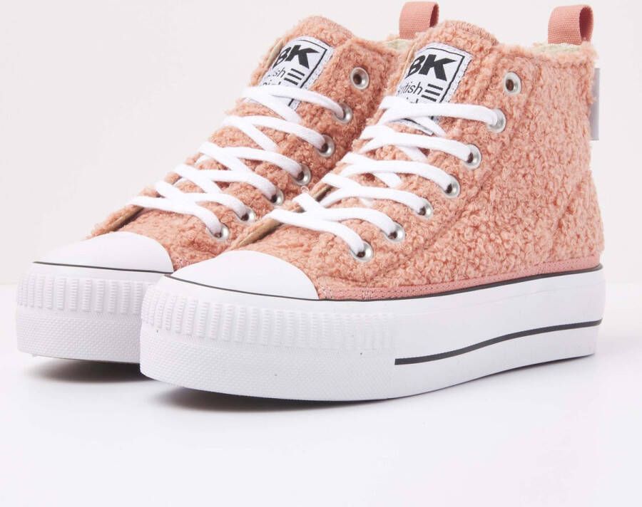 British Knights KAYA MID Dames sneakers hoog Oud roze