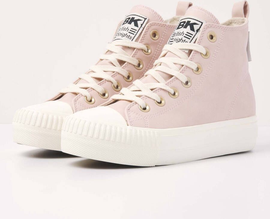 British Knights KAYA MID Dames sneakers hoog Roze