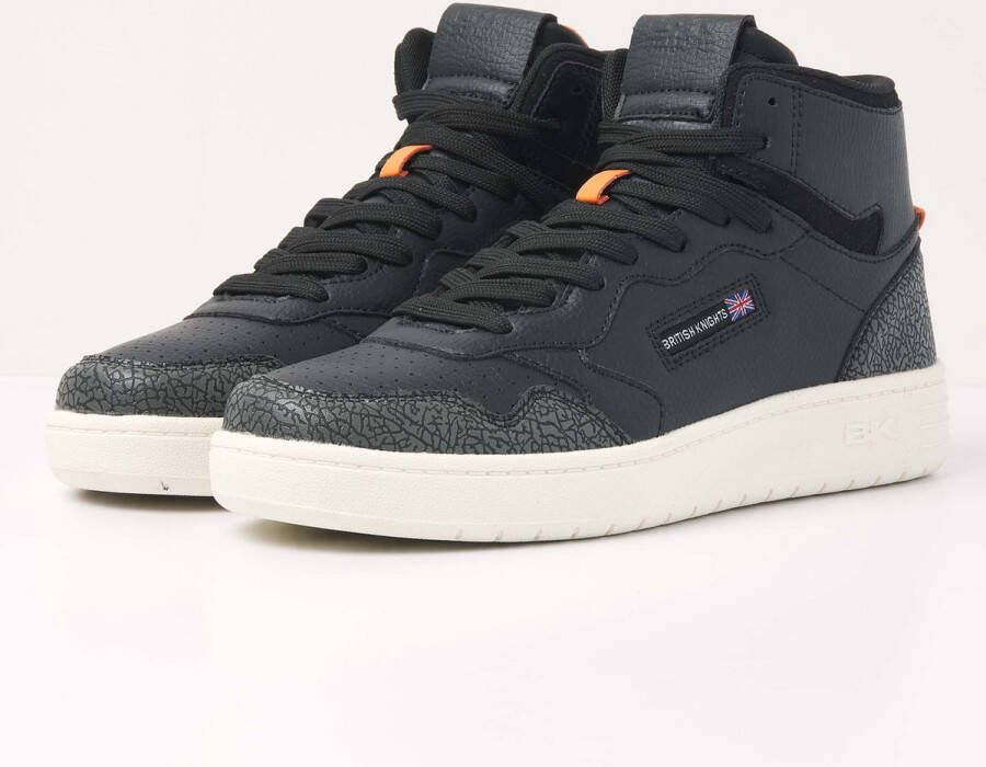 British Knights NOORS MID Heren sneakers hoog Donker grijs