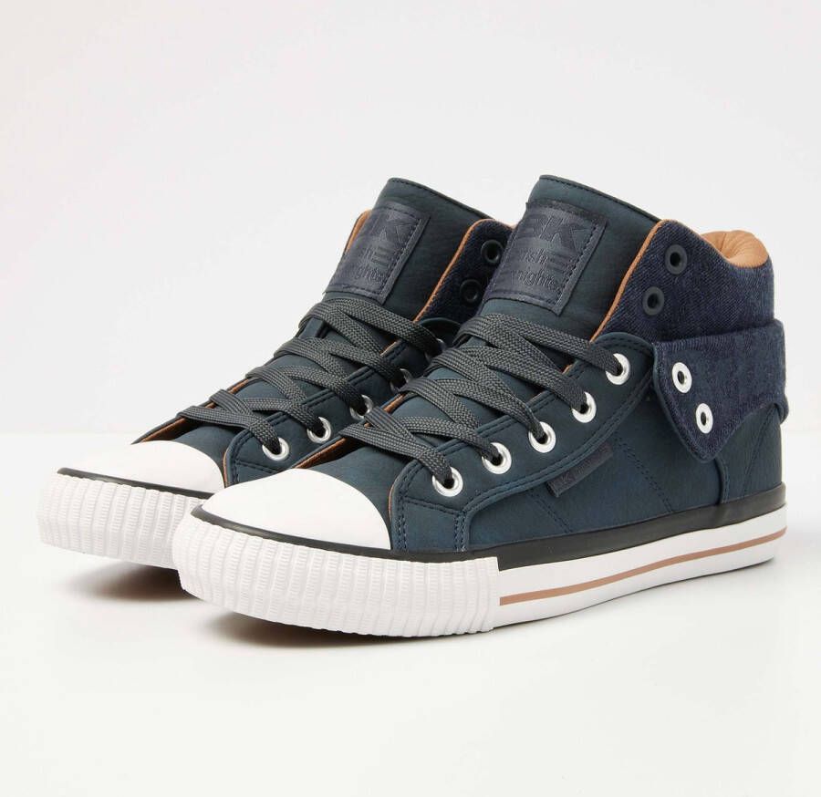 British Knights ROCO Heren sneakers hoog Donker blauw