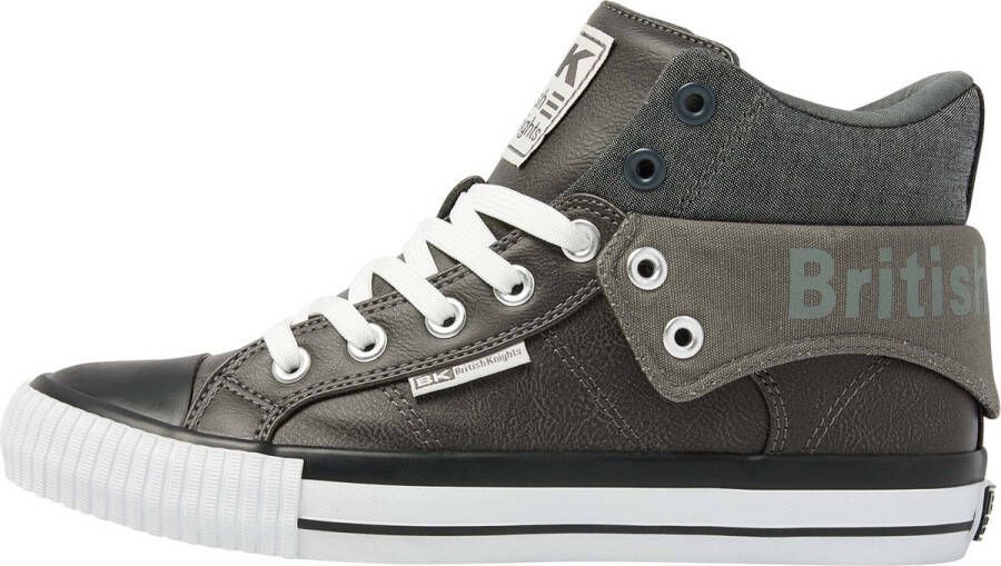 British Knights ROCO Heren sneakers hoog Donker grijs