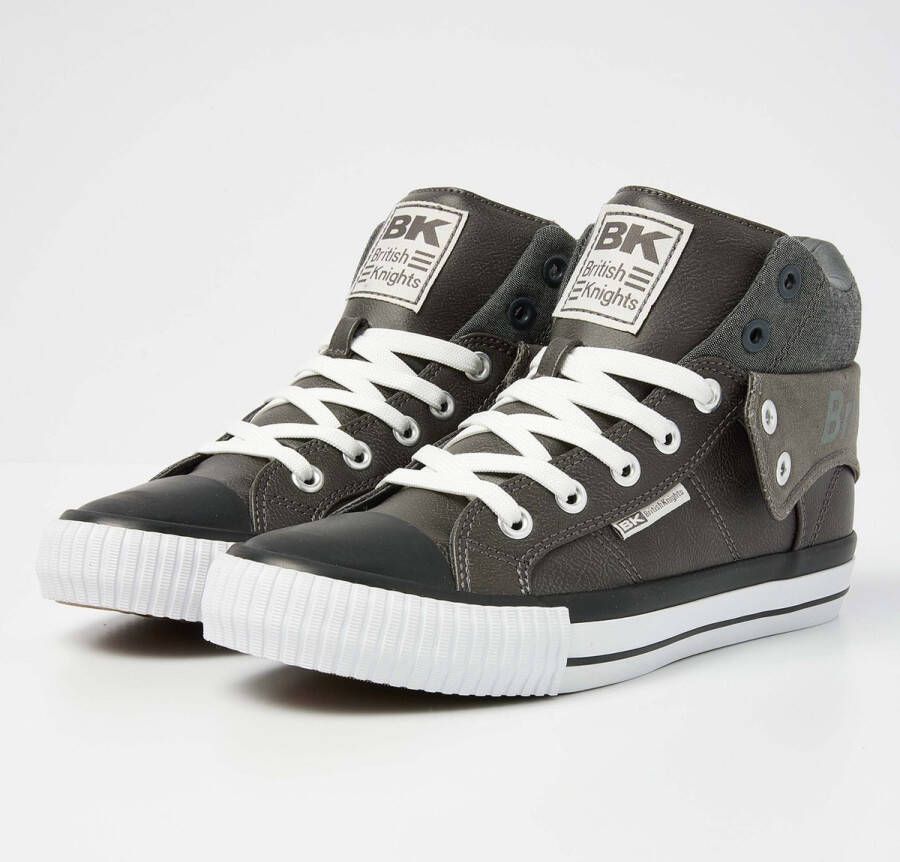 British Knights ROCO Heren sneakers hoog Donker grijs