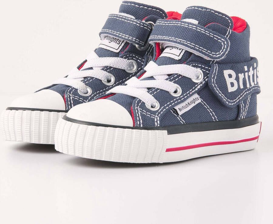 British Knights ROCO Jongetjes sneakers hoog Donker blauw