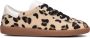 Bronx Bruin Animal Print Lage Top Sneakers Brown Dames - Thumbnail 1