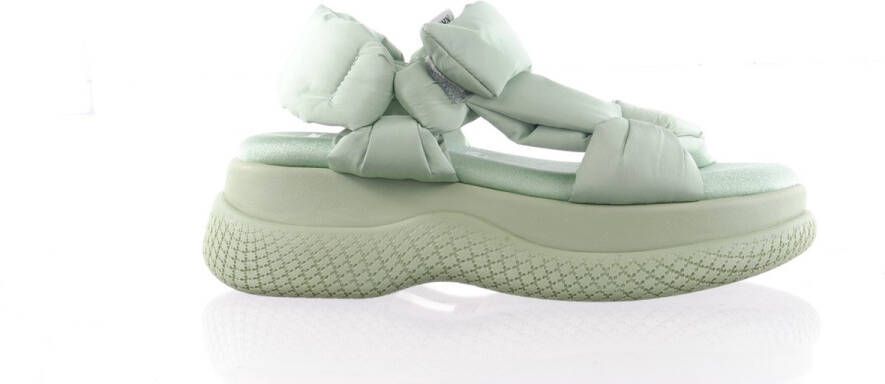 Bronx Bru-Te Sandalen Plat groen