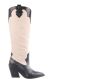 Bronx dames westernboot new kole zwart wit - Thumbnail 1