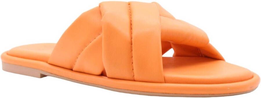 Bronx Luzancy Zomer Sliders voor Dames Orange Dames