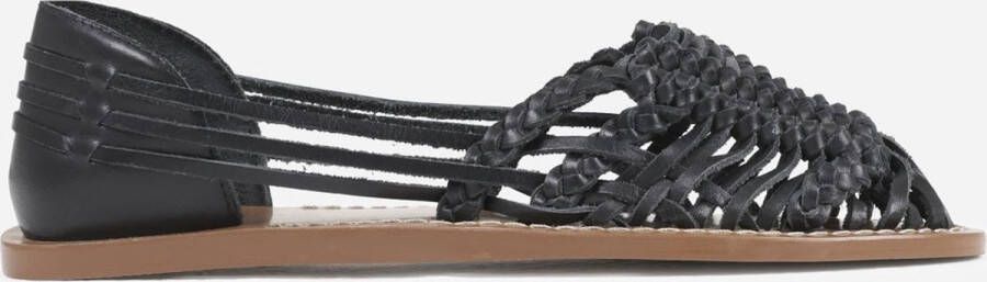 Bronx Fl-ynn Dames Sandalen Zwart