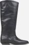 Bronx Vintage Banana Shaft High Boots Zwart Black Dames - Thumbnail 3