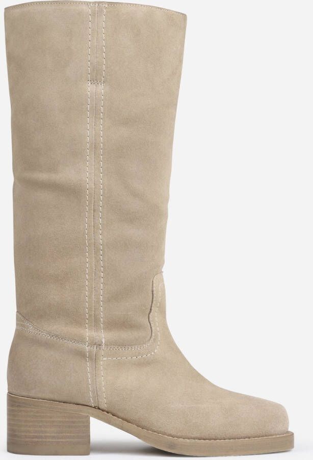 Bronx Kyley Dames Laarzen Beige