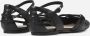 Bronx Gekruiste Band Sandalen Lorr-i Stijl Black Dames - Thumbnail 8