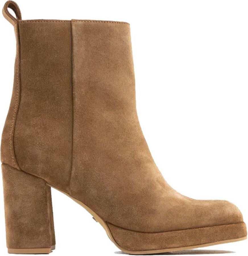 Bronx Elegante Damesboot op platau 34230- New Melanie naturel