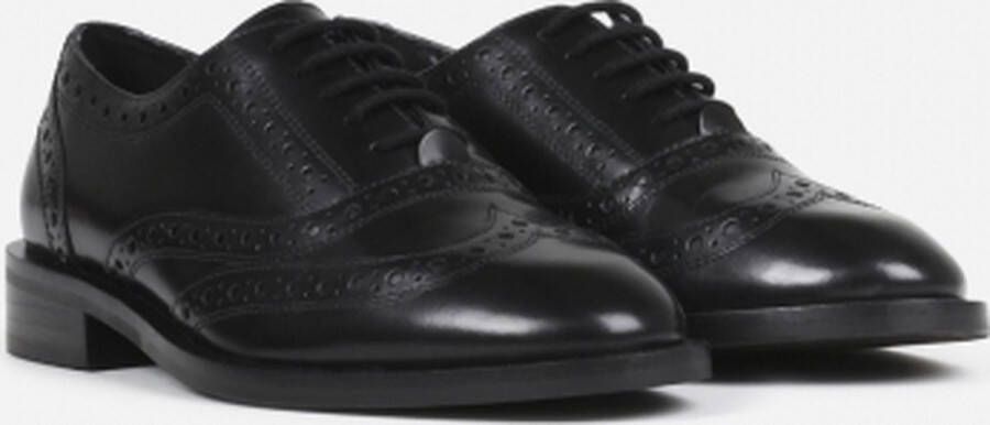 Bronx Klassieke Oxford Dames Lage Schoen Zwart Black Dames