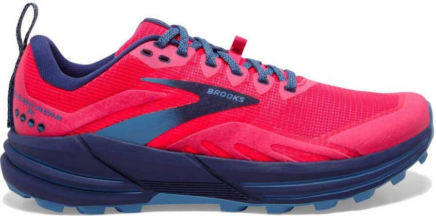 Brooks Cascadia 16 Trailrunningschoenen Rood Vrouw