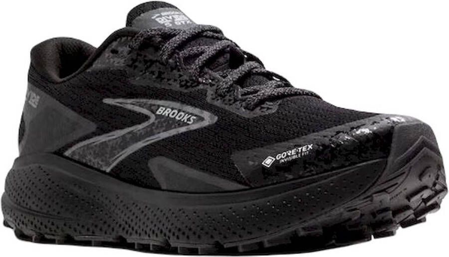 Brooks divide 5 gtx Running schoen trail heren Black Black White