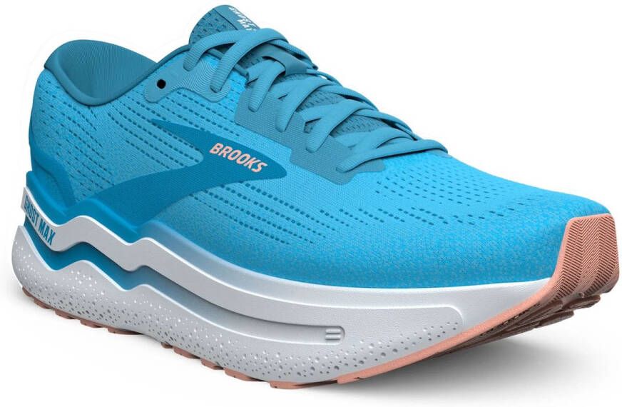 Brooks ghost max 2 Hardloopschoenen dames neutraal Blauwlicht-Blauw