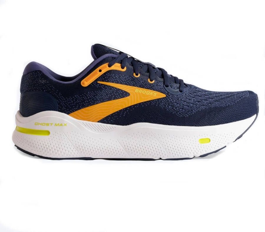 Brooks Ghost Max Hardloopschoenen Heren Blauw dessin 45+