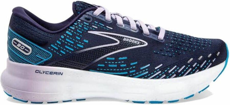 Brooks Running Shoes for Adults Glycerin 20 Wide Dark blue