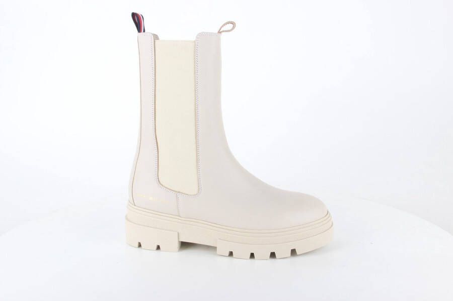 Bruin Tinten Monochromatic Chelsea Boot Chelsea boots Enkellaarsjes Dames Beige