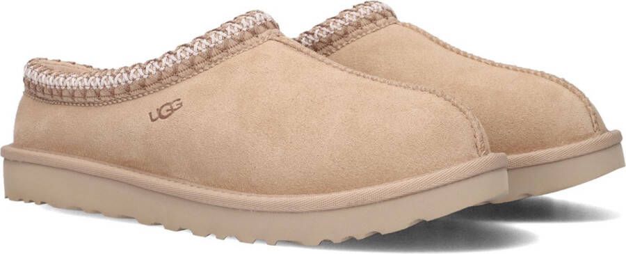 Bruin Tinten W Tasman Pantoffels Sloffen Dames Beige