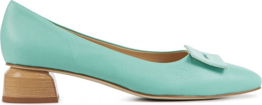 Brunate Dames Pumps Damesschoenen Leer Geen hoogte 2 cm 32184 Groen