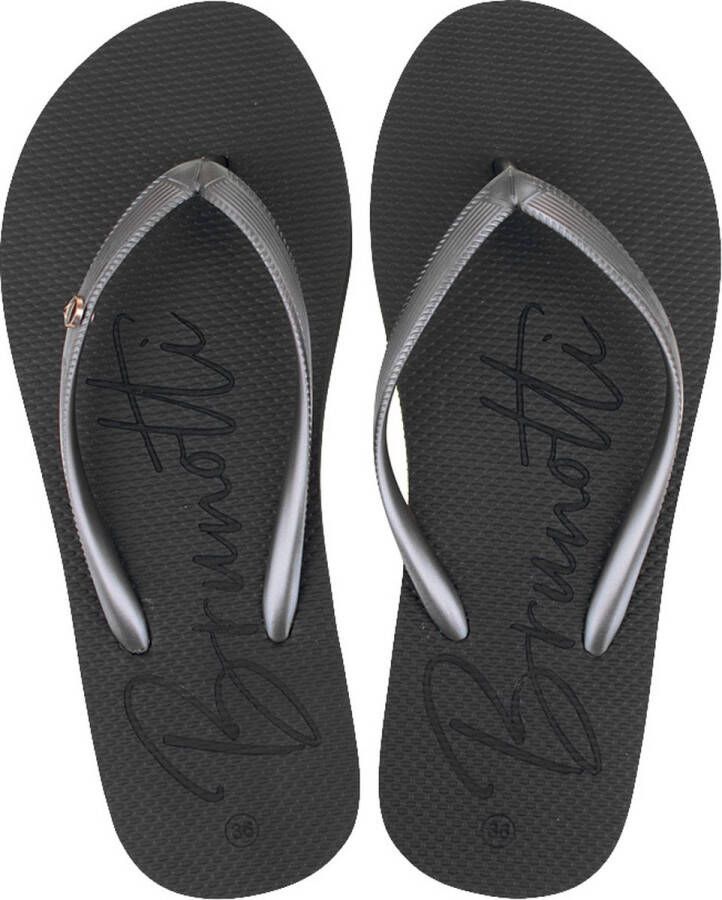 Brunotti Gaia Dames Slippers Zwart Schoenen.nl