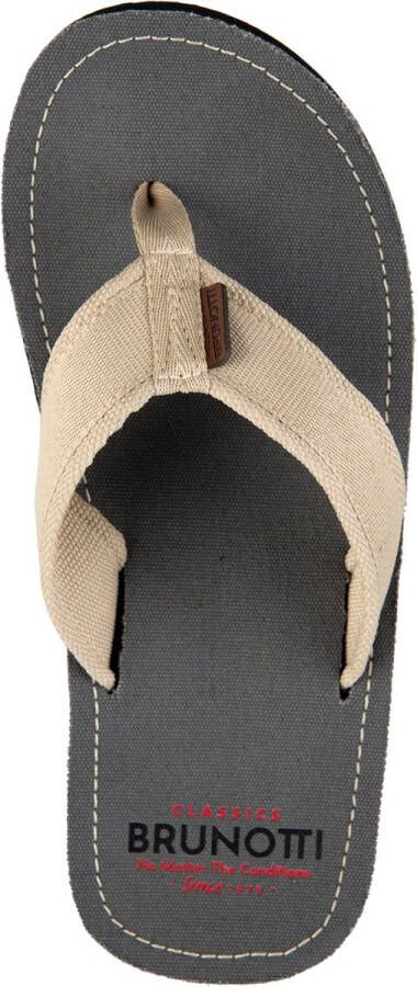 Brunotti Jake Heren Slippers Grijs [Grey]