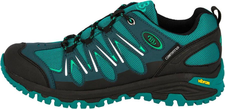 Brütting wandelschoenen voor dames Expedition Petrol blauw- Zwart