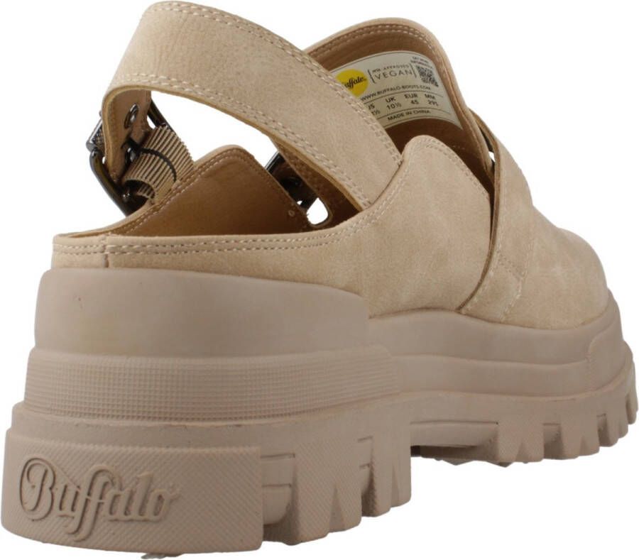 Buffalo Aspha Klomp Sandaal Beige Dames