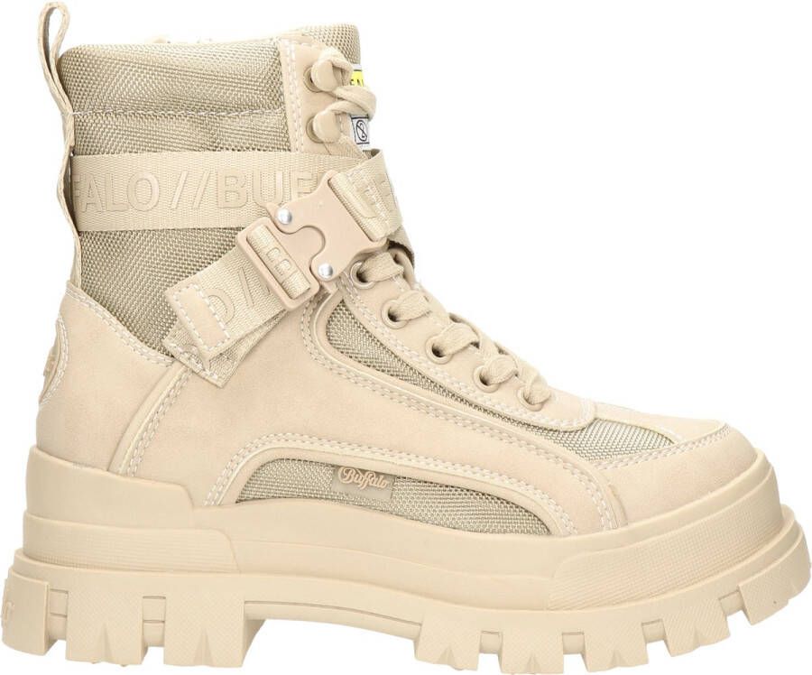 Buffalo Aspha Com1 Boots Schoenen beige maat: 38 beschikbare maaten:36 37 38